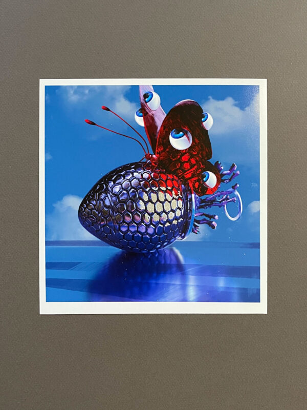 Grenade lemon art print - Image 2